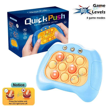 Quick Push Pop Fidget Light Game - Anti-Stress Sensory Toy