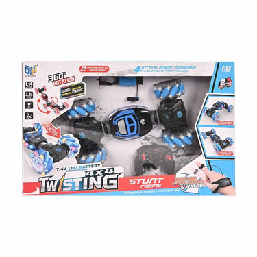 2-in-1 Hand Sensor and Remote Control Twisting Stunt Racing Car